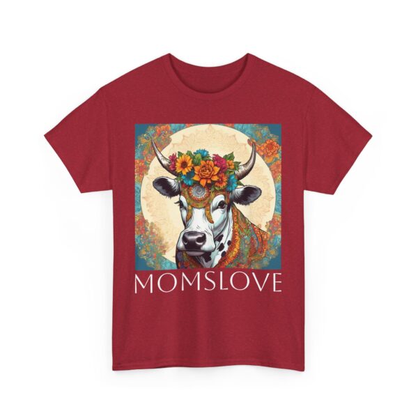 Mom’s Love Cow Women’s T-Shirt – Grace, Strength, and Nurturing Love - Image 2