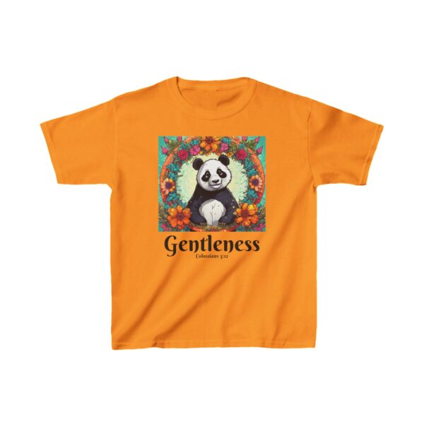 Gentleness Panda Girls' Tee – Inspired by Colossians 3:12 - Image 13