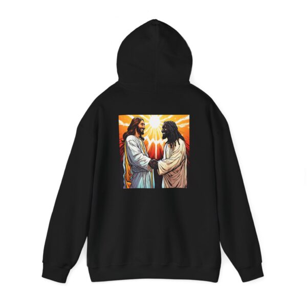 That's "Two Jesus" Men's Black Hoodie