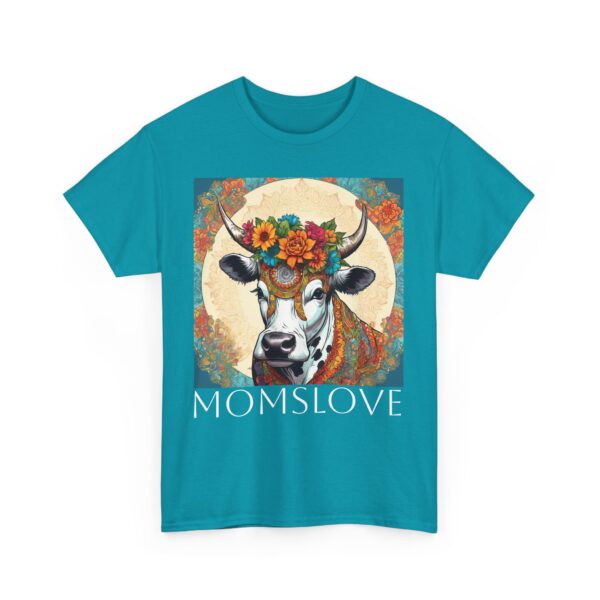 Mom’s Love Cow Women’s T-Shirt – Grace, Strength, and Nurturing Love - Image 3