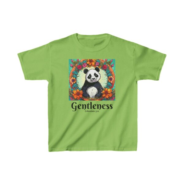 Gentleness Panda Girls' Tee – Inspired by Colossians 3:12