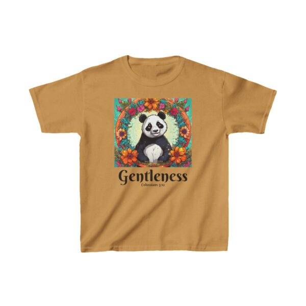 Gentleness Panda Girls' Tee – Inspired by Colossians 3:12 - Image 15