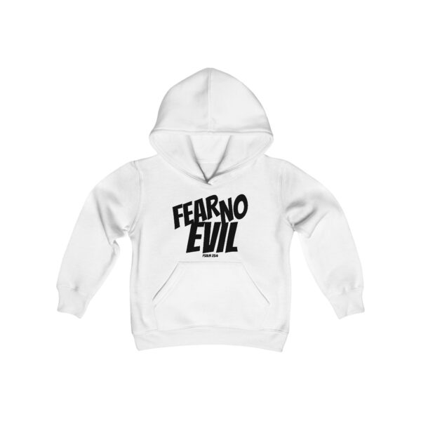 Fear No Evil Kid's Sweatshirt – Inspired by Psalm 23:4 - Image 5