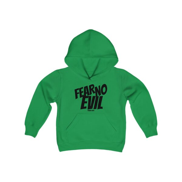 Fear No Evil Kid's Sweatshirt – Inspired by Psalm 23:4 - Image 17