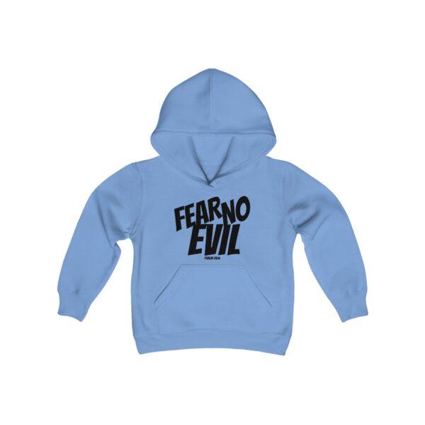 Fear No Evil Kid's Sweatshirt – Inspired by Psalm 23:4 - Image 21