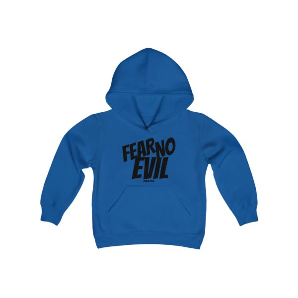 Fear No Evil Kid's Sweatshirt – Inspired by Psalm 23:4 - Image 23