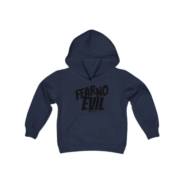 Fear No Evil Kid's Sweatshirt – Inspired by Psalm 23:4 - Image 25