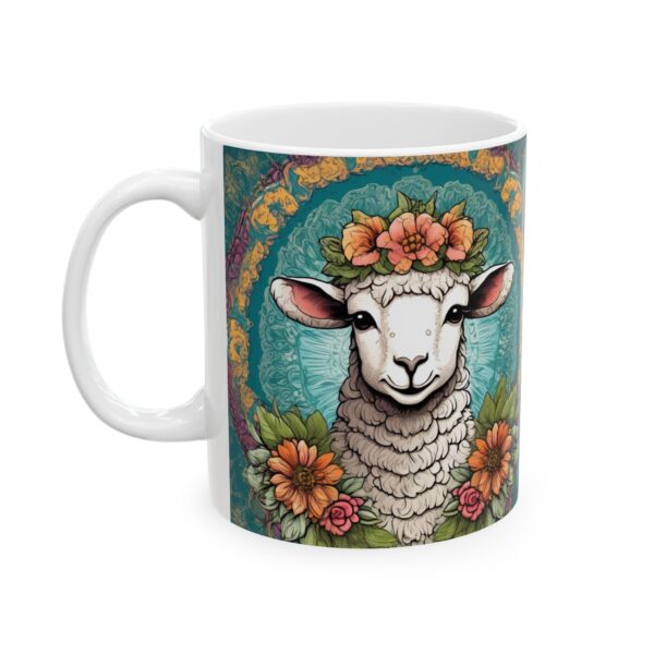 Mom’s Love Lamb Mug – Sip with Peace, Love, and Grace - Image 2