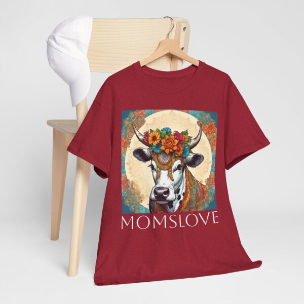 Mom’s Love Cow Women’s T-Shirt – Grace, Strength, and Nurturing Love