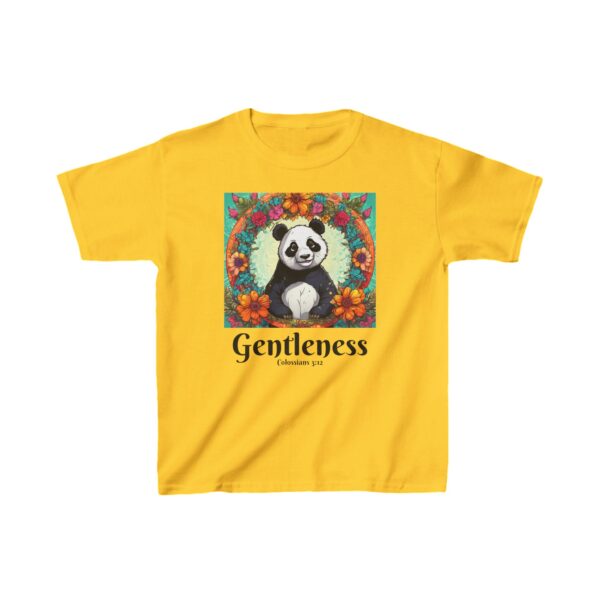 Gentleness Panda Girls' Tee – Inspired by Colossians 3:12 - Image 19