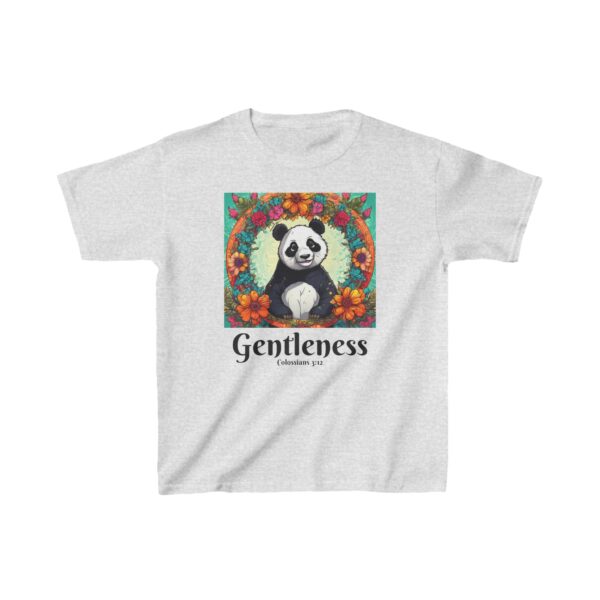 Gentleness Panda Girls' Tee – Inspired by Colossians 3:12 - Image 7