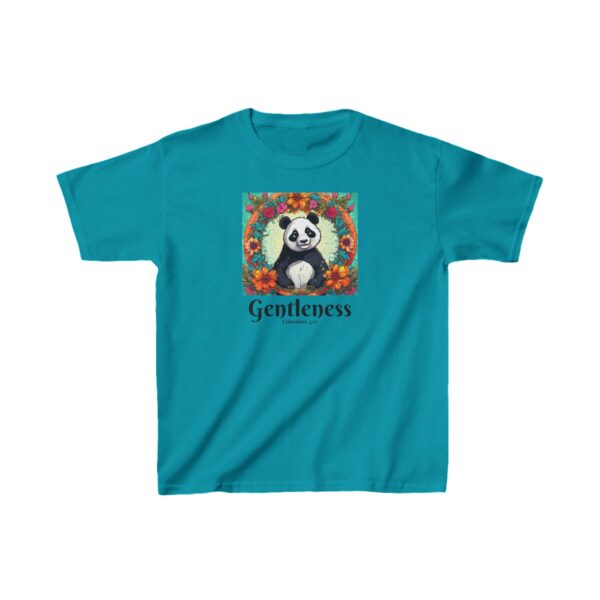 Gentleness Panda Girls' Tee – Inspired by Colossians 3:12 - Image 9