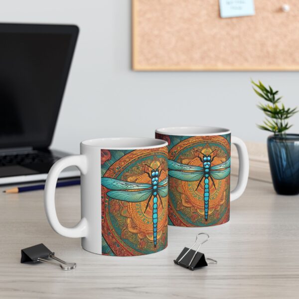 Mom’s Love Dragonfly Mug – Sip, Relax, Reflect