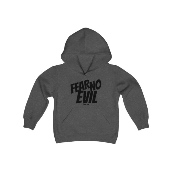 Fear No Evil Kid's Sweatshirt – Inspired by Psalm 23:4 - Image 19