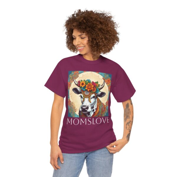 Mom’s Love Cow Women’s T-Shirt – Grace, Strength, and Nurturing Love - Image 7