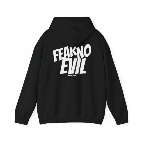 Fear No Evil Men’s Wolf Hoodie Sweatshirt - Image 3