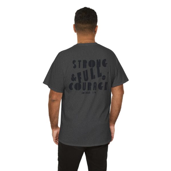 Strong and Full of Courage Men's Shirt – Inspired by Joshua 1:9 - Image 13