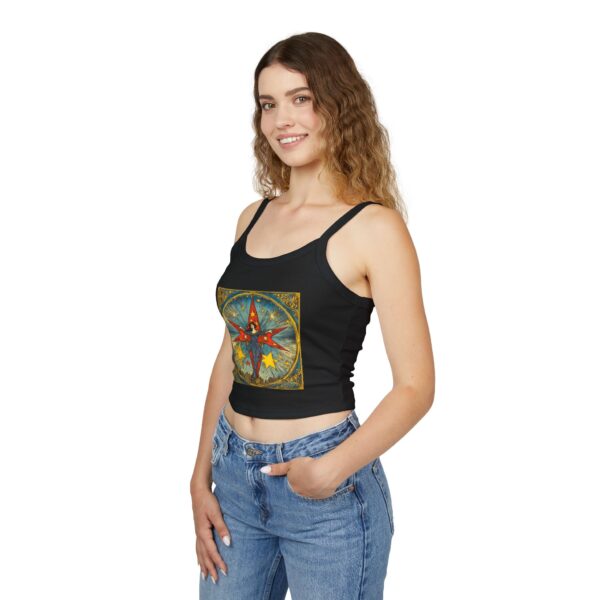 Vintage Star: Women's Spaghetti Strap Tank Top - Image 7