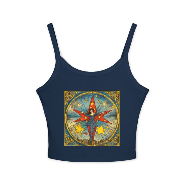 Vintage Star: Women's Spaghetti Strap Tank Top - Image 9