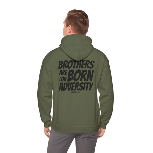 Brothers Are Born for Adversity: Men's Sweatshirt – Inspired by Proverbs 17:17 - Image 30