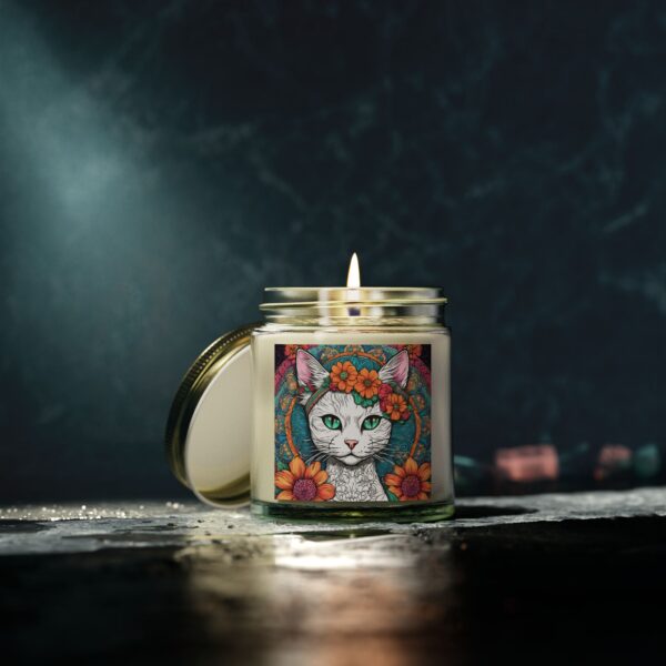 Mystic Meow Candle – Warmth, Love, and Playful Charm - Image 4