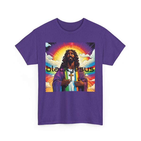 Black Jesus Men's T-Shirt - Image 31