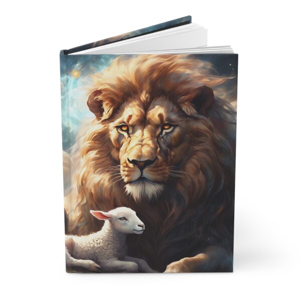 Lion and Lamb Notebook – A Peaceful Symbol of Harmony - Image 4