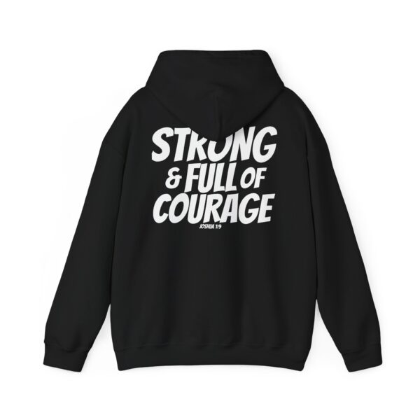 Strong and Full of Courage Men's Sweatshirt – Inspired by Joshua 1:9 - Image 22