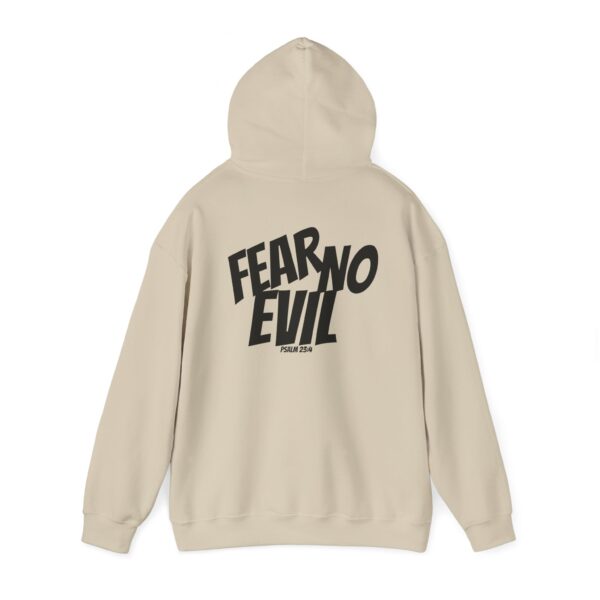 Fear No Evil Men's Sweatshirt – Inspired by Psalm 23:4 - Image 7