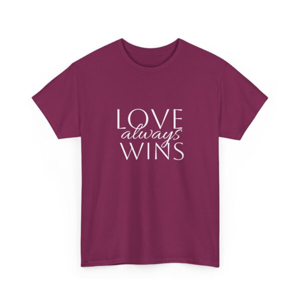 Love Always Wins Tee - Image 5