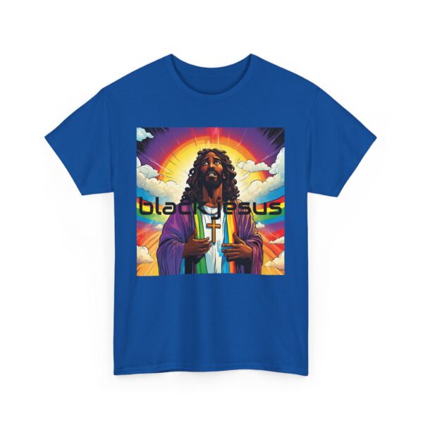 Black Jesus Men's T-Shirt - Image 11