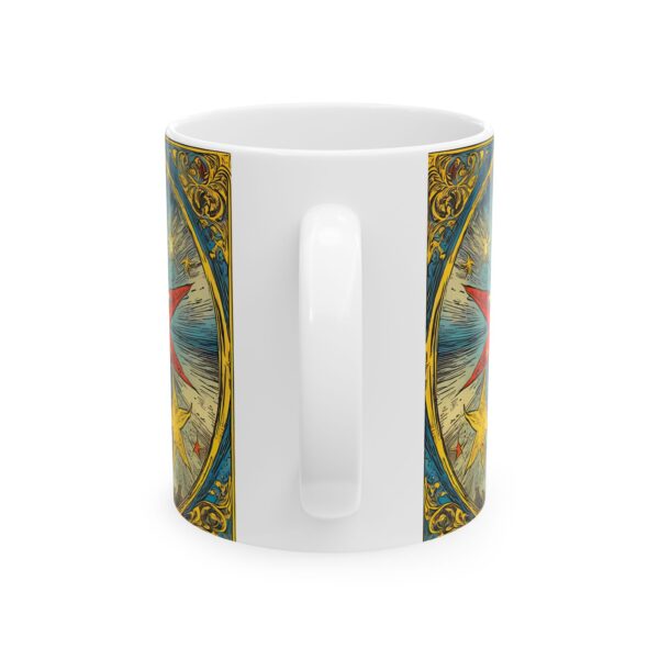 Vintage Star: Mug – A Celestial Touch for Your Morning - Image 3