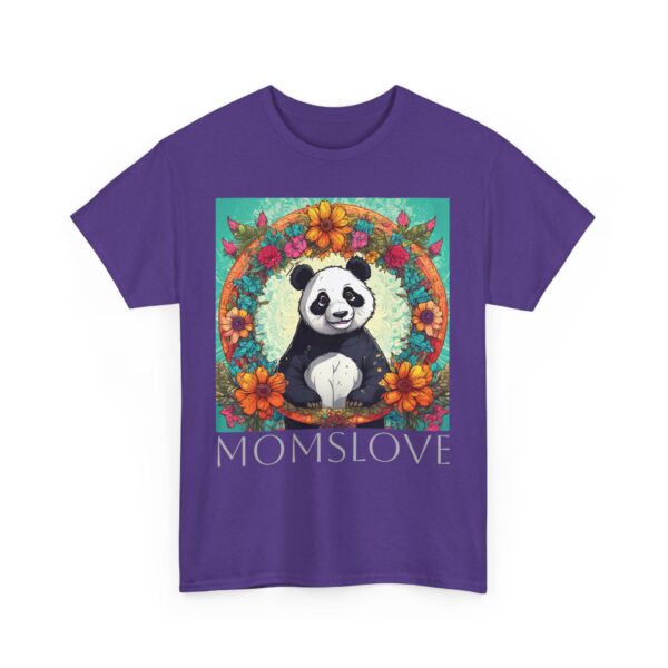 Moms Love Panda T-Shirt for Women - Image 16