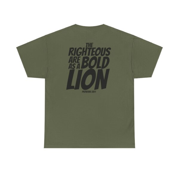 Bold as a Lion: Men's Shirt – Inspired by Proverbs 28:1 - Image 32