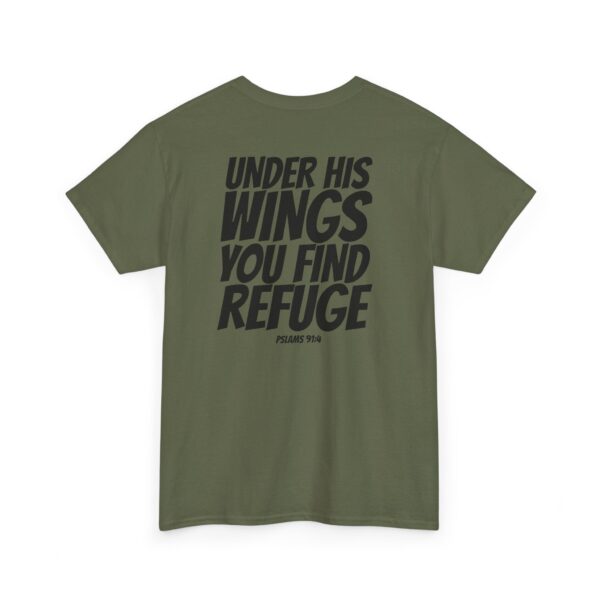 Under His Wings: Men's Shirt – Inspired by Psalm 91:4 - Image 4