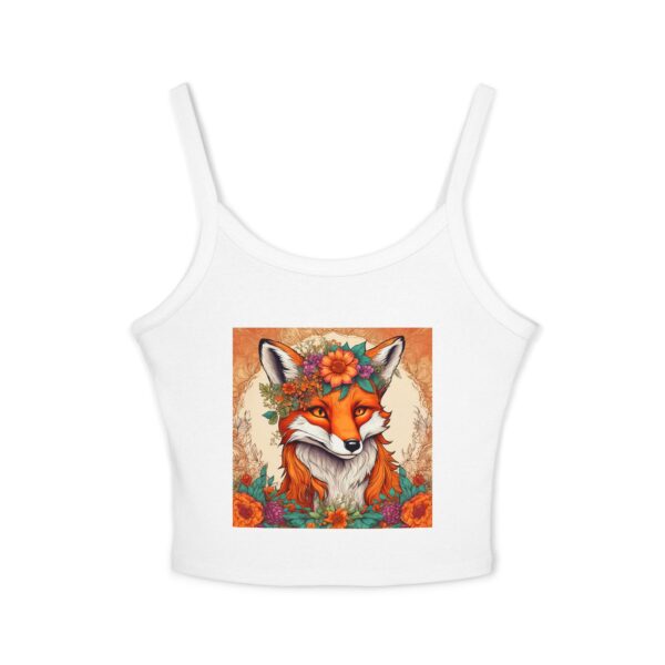 Fab' Fox: Women's Spaghetti Strap Tank Top - Image 5