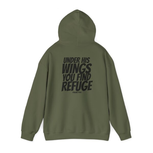 Under His Wings: Men's Sweatshirt – Inspired by Psalm 91:4 - Image 25