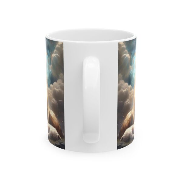 Lion and Lamb Ceramic Mug – A Symbol of Peace and Harmony - Image 4