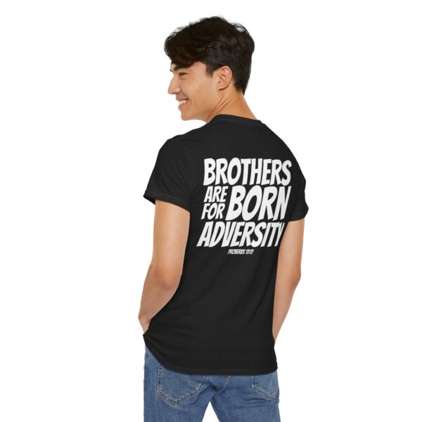 Brothers Are Born for Adversity Men's Shirt – Inspired by Proverbs 17:17 - Image 8