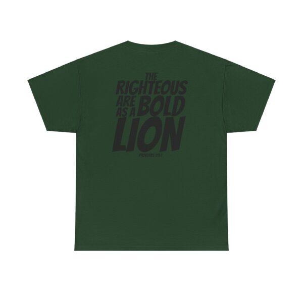 Bold as a Lion: Men's Shirt – Inspired by Proverbs 28:1 - Image 36