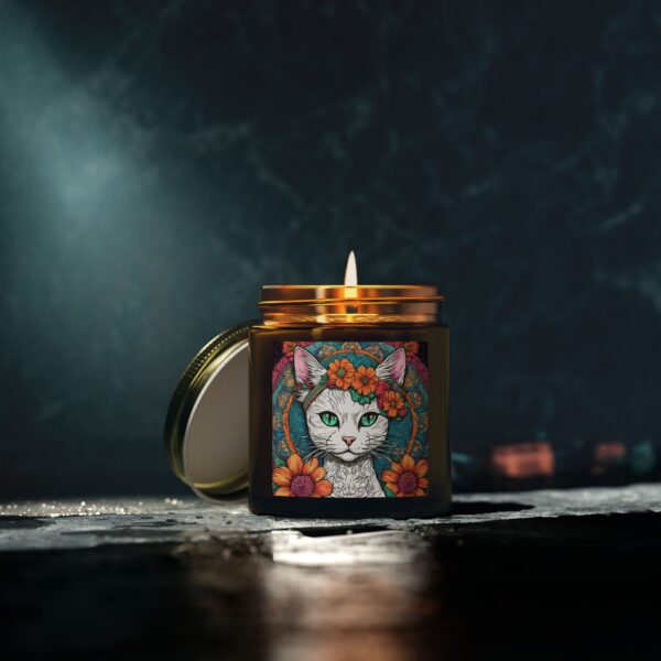 Mystic Meow Candle – Warmth, Love, and Playful Charm - Image 47