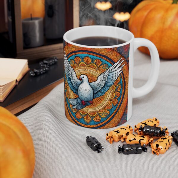 Mom’s Love Dove Mug – A Peaceful Sip of Comfort - Image 7