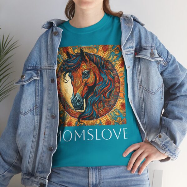 Midnight Mustang: Women’s T-Shirt – Bold, Free, and Full of Love - Image 7