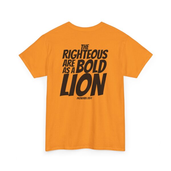 Bold as a Lion: Men's Shirt – Inspired by Proverbs 28:1 - Image 26