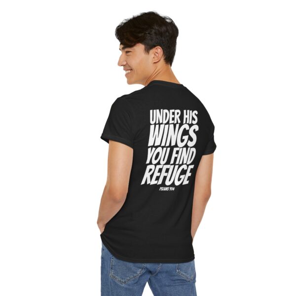 Under His Wings: Men's Shirt – Inspired by Psalm 91:4 - Image 6