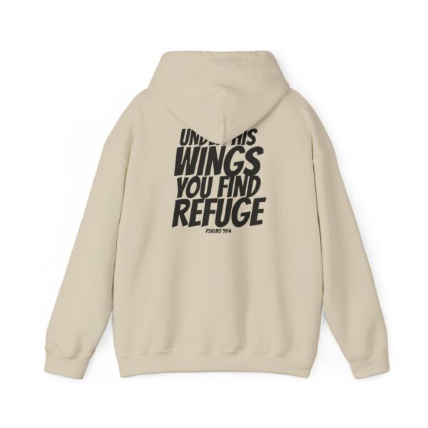 Under His Wings: Men's Sweatshirt – Inspired by Psalm 91:4 - Image 12