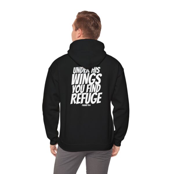 Under His Wings: Men's Sweatshirt – Inspired by Psalm 91:4 - Image 22