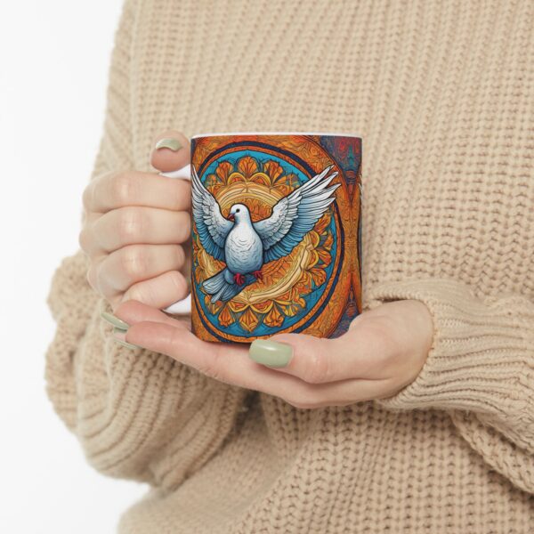 Mom’s Love Dove Mug – A Peaceful Sip of Comfort - Image 10