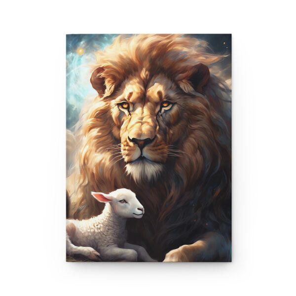 Lion and Lamb Notebook – A Peaceful Symbol of Harmony - Image 2