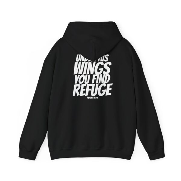 Under His Wings: Men's Sweatshirt – Inspired by Psalm 91:4 - Image 18